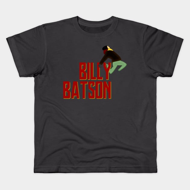 B Batson 2 Kids T-Shirt by Thisepisodeisabout